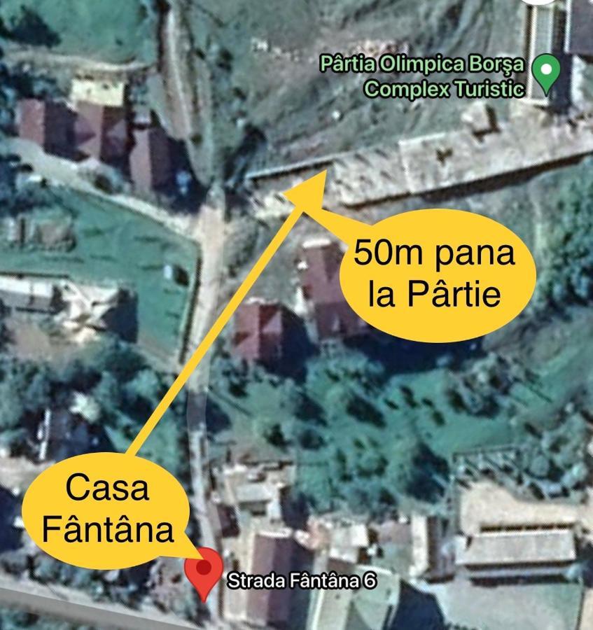 Vila Casa Fantana - La Poalele Muntilor -50 De Metri De Partia Olimpica Statiunea Exteriér fotografie